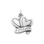 "Forever" Love Charm in Sterling Silver