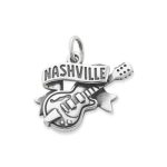 "Nashville" Charm in Sterling Silver