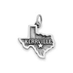 "Kerrville" Charm in Sterling Silver