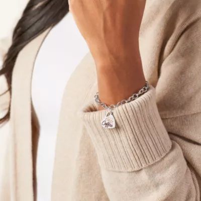 Enamel But First Coffee Charm in Sterling Silver - Image 3