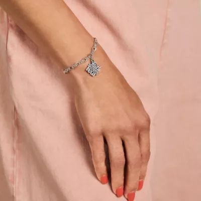 Faith Over Fear Charm in Sterling Silver - Image 3