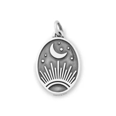 Moonrise Charm in Sterling Silver
