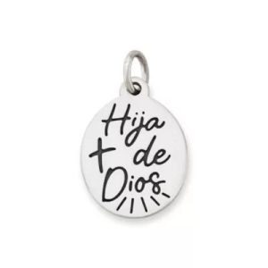 Hija de Dios Charm in Sterling Silver