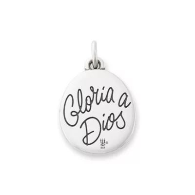Gloria a Dios Charm in 14K Yellow Gold