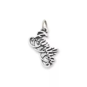 Familia Charm in Sterling Silver