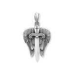 The Lord is My Strength Pendant in Sterling Silver