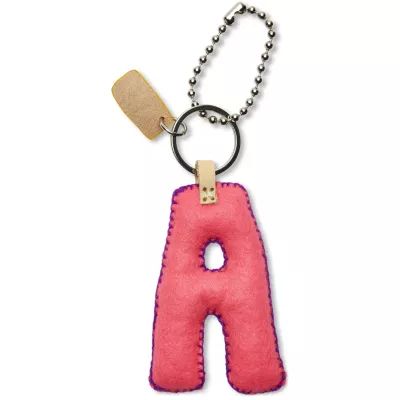 Consuela Alphabet Felt Handbag Charm - Image 2