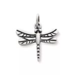 Dragonfly Charm in Sterling Silver