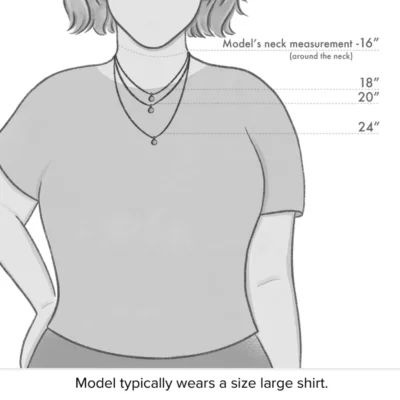 Rectangle Foxtail Necklace in Sterling Silver - Image 7