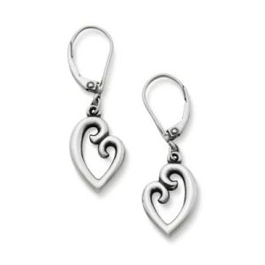 Mother's Love Dangle Earrings in Sterling Silver