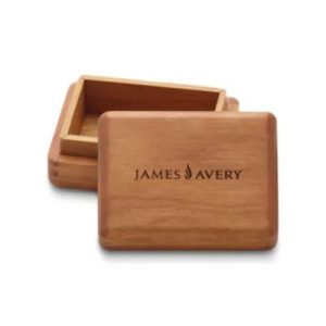 Rectangular Wood Keepsake Box