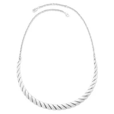 Half Twist Necklace in Sterling Silver