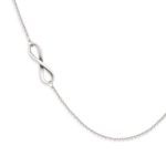 Petite Infinity Necklace in Sterling Silver