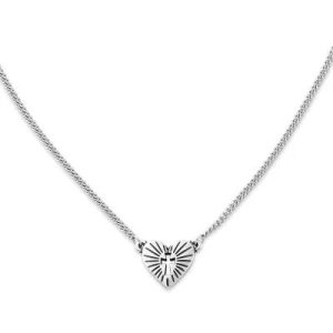 Radiant Faith Necklace in Sterling Silver