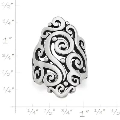 Long Sorrento Ring in Sterling Silver or 14K Yellow Gold - Image 2