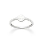 Petite Signet Ring in Sterling Silver