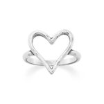 Fearless Heart Ring in Sterling Silver