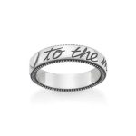 "To the Moon and Back" Ring in Sterling Silver