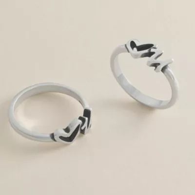 Love U Ring in Sterling Silver - Image 2
