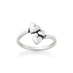 Gathered Hearts Ring in Sterling Silver