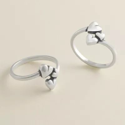Gathered Hearts Ring in Sterling Silver - Image 2