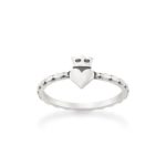 Queen of My Heart Ring in Sterling Silver