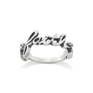 Faith Ring in Sterling Silver