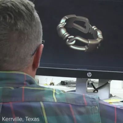 Fishers of Men Ring in Sterling Silver or 14K Yellow Gold - Image 7