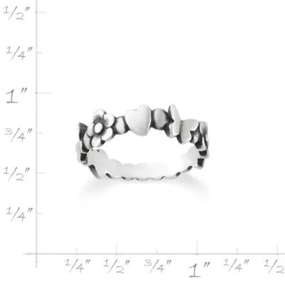 Natures Dance Ring in Sterling Silver - Image 4