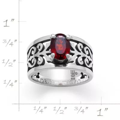 Adoree Gemstone Ring in Sterling Silver - Image 2